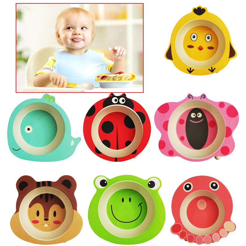 Baby Food With Fiber - Bambu elyaf gıda plakaları çocuk sonbahar
