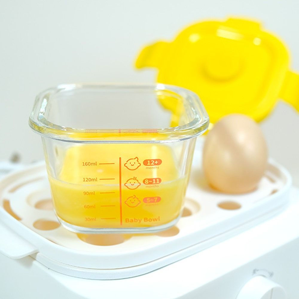 Baby Food Glass Jars - Basit 170ml Gıda Saklama Kabı Dondurulabilir