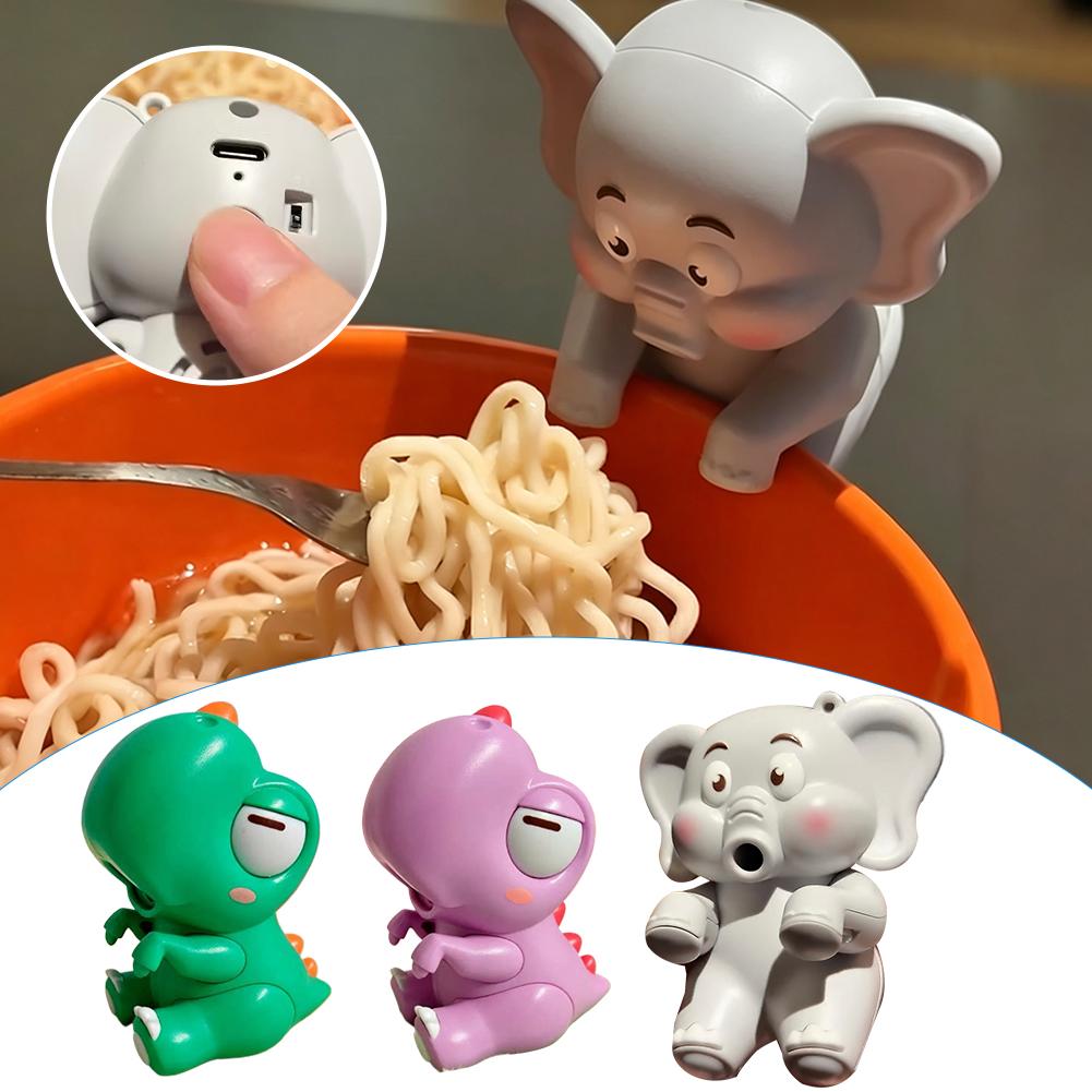 Baby Food Kids - Mini Fil Şeklinde Mama Soğutucu Fan,