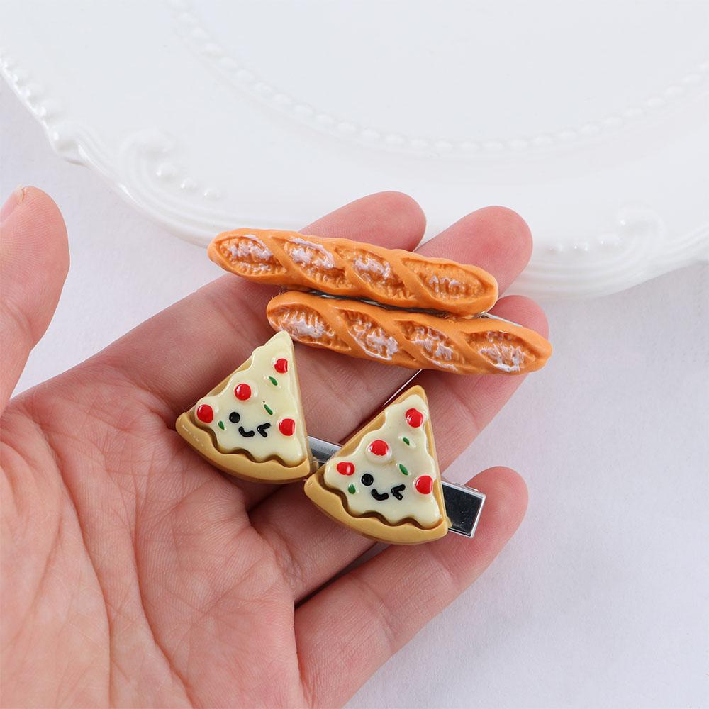 Baby Food Egg - Geometrik Desenli Hot Dog Kruvasan Taklit