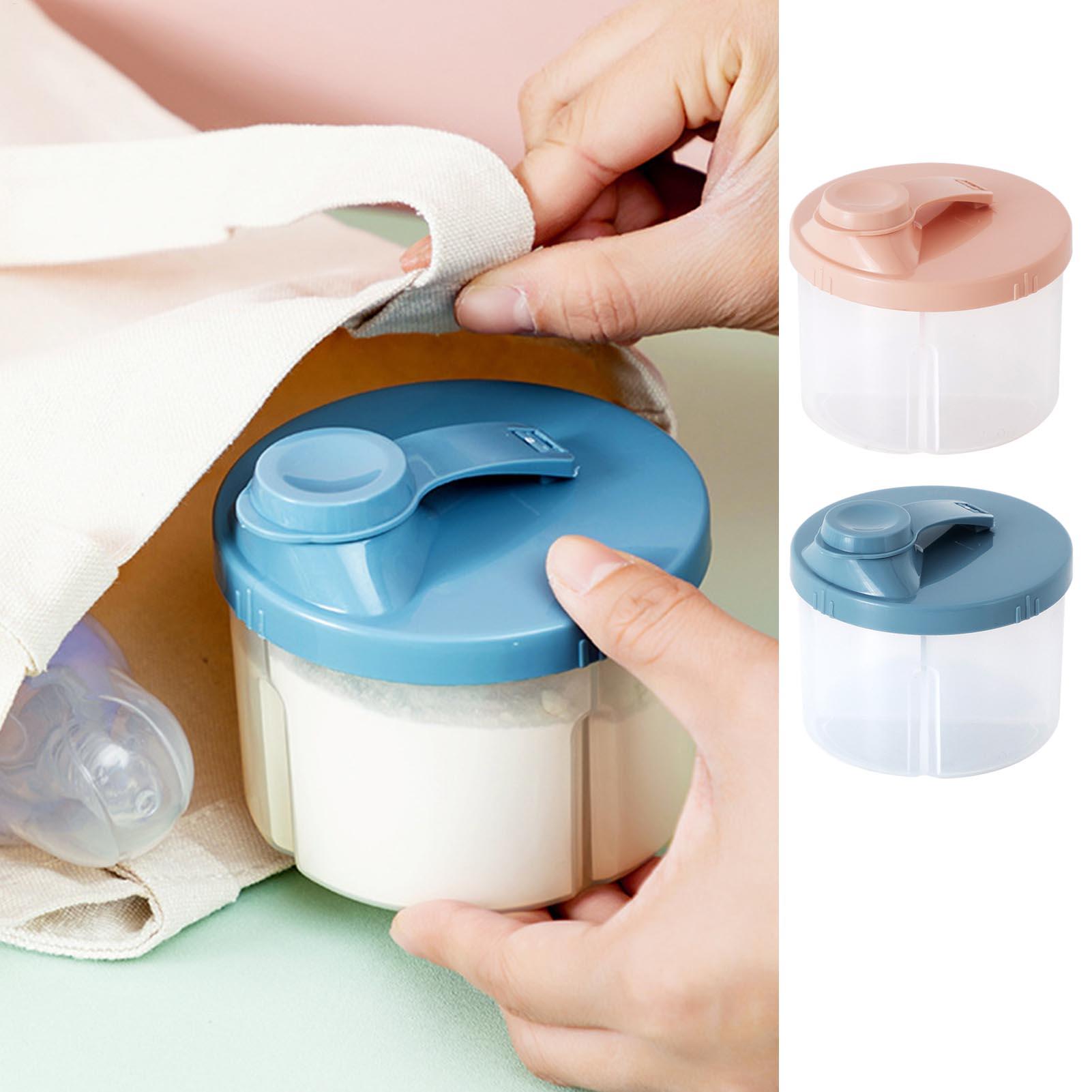 Baby Food Dispenser - 9.4x6 cm Taşınabilir Süt Tozu Kabı