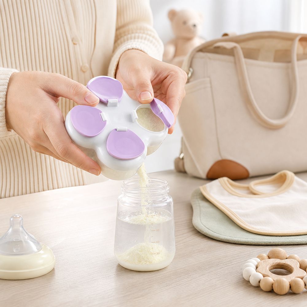Baby Food Dispenser - Bölmeli Mama Hazırlama Kabı 720ml 4