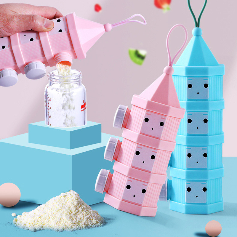 Baby Food Dispenser - 3/4 kat bebek maması konteyner taşınabilir