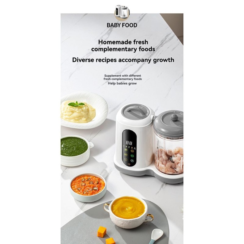 Baby Food Steamer - 【YENİ A39M】 Otomatik Bebek Maması Hazırlama