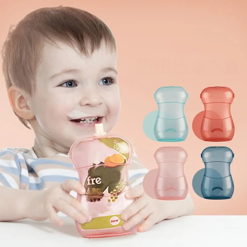 Baby Puree Pouch - Yeniden Kullanılabilir Bebek Maması Poşetleri PP