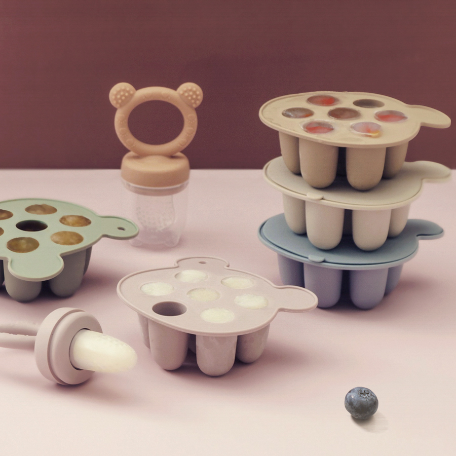 Baby Food Bites - Bebek Dondurma Kalıbı Silikon Dondurma Yapıcı