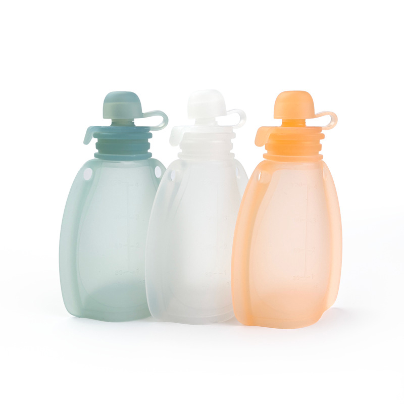 Baby Puree Pouch - Bebek Maması Torbaları Yeniden Kullanılabilir Sıkma