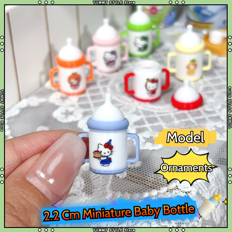 Baby Food Kids - 2.2 cm Minyatür Simülasyon Minyatür Biberon