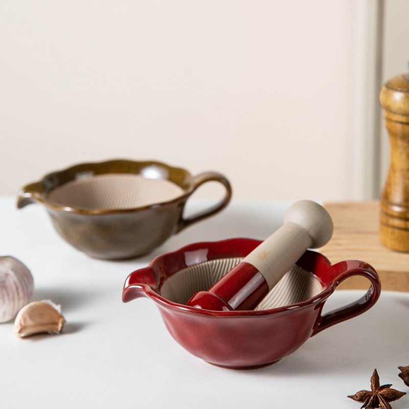Yaratıcı sırlı renk değiştiren - Baby Food Grinding Bowl incelemesi ve fiyatı