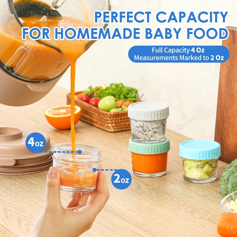 6 adet cam kavanoz bebek mamas - Baby Food Glass Jars incelemesi ve fiyatı