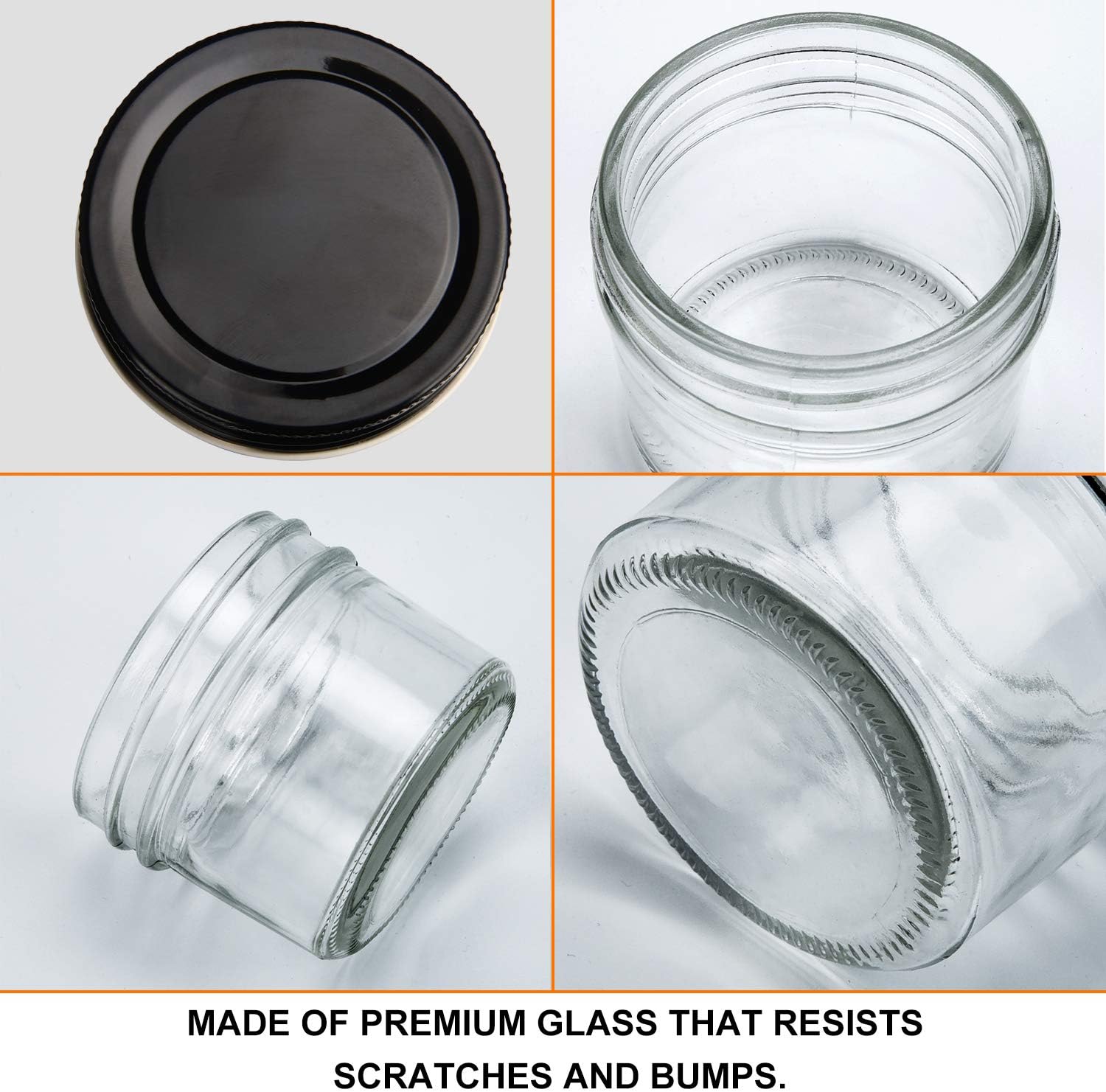 100 ml Cam Kavanozlar Kapaklı, - Baby Food Glass Jars incelemesi ve fiyatı
