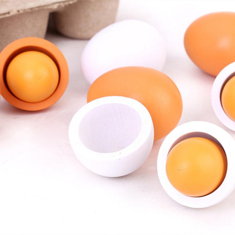 6 Adet Mutfak Ahşap Yapay Yumu - Baby Food Egg incelemesi ve fiyatı