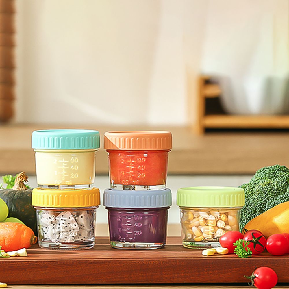 6 adet cam bebek maması kavano - Baby Food Glass Jars incelemesi ve fiyatı