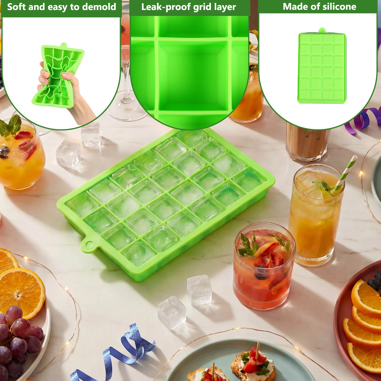 Silikon buz kalıbı kolay çıkar - Freezer Tray Baby incelemesi ve fiyatı