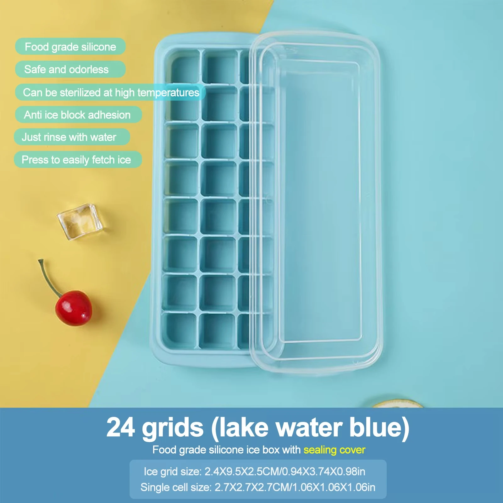 Kapaklı Silikon Buz Küpü Kalıb - Freezer Tray Baby incelemesi ve fiyatı