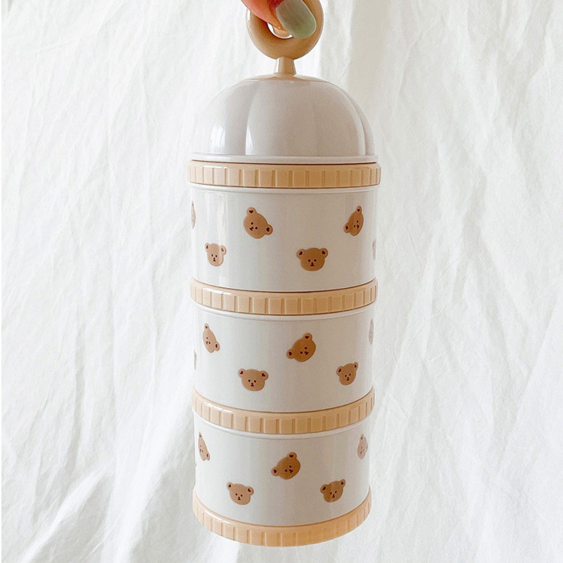 Sevimli Ayı Süt Tozu Kutusu Be - Baby Food Dispenser incelemesi ve fiyatı