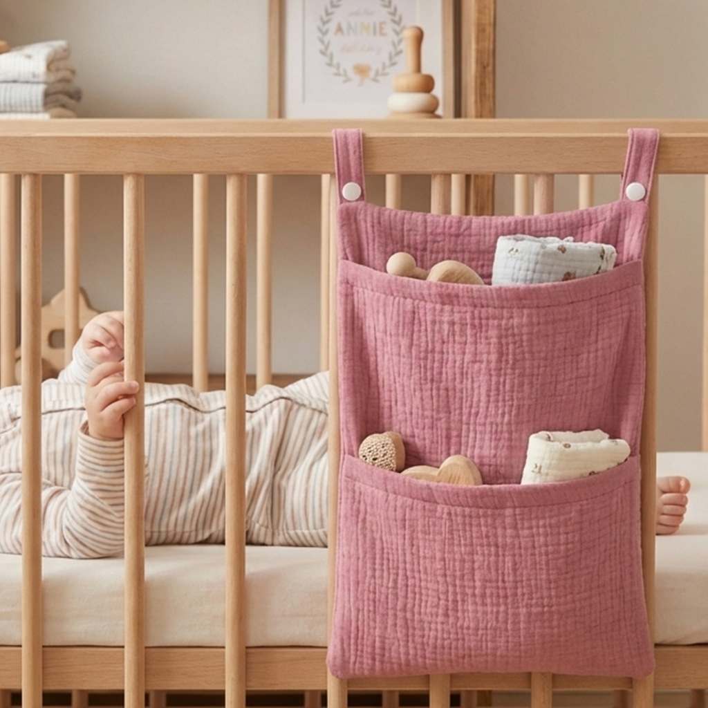 Saf Pamuk Bebek Beşik Asılı Ça - Baby Puree Pouch incelemesi ve fiyatı
