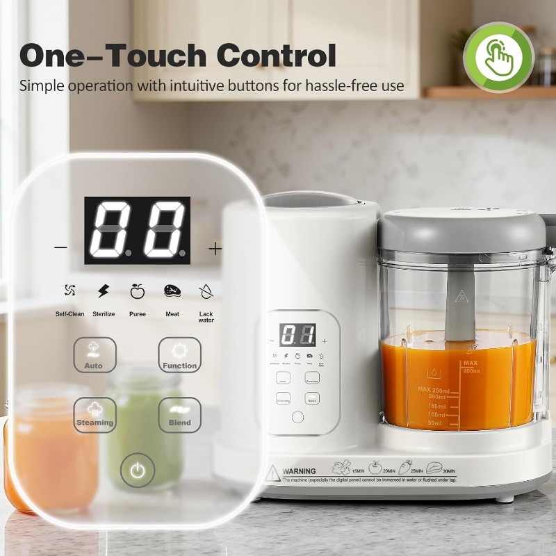 Bebek Maması Hazırlayıcı Buhar - Baby Food Steamer incelemesi ve fiyatı