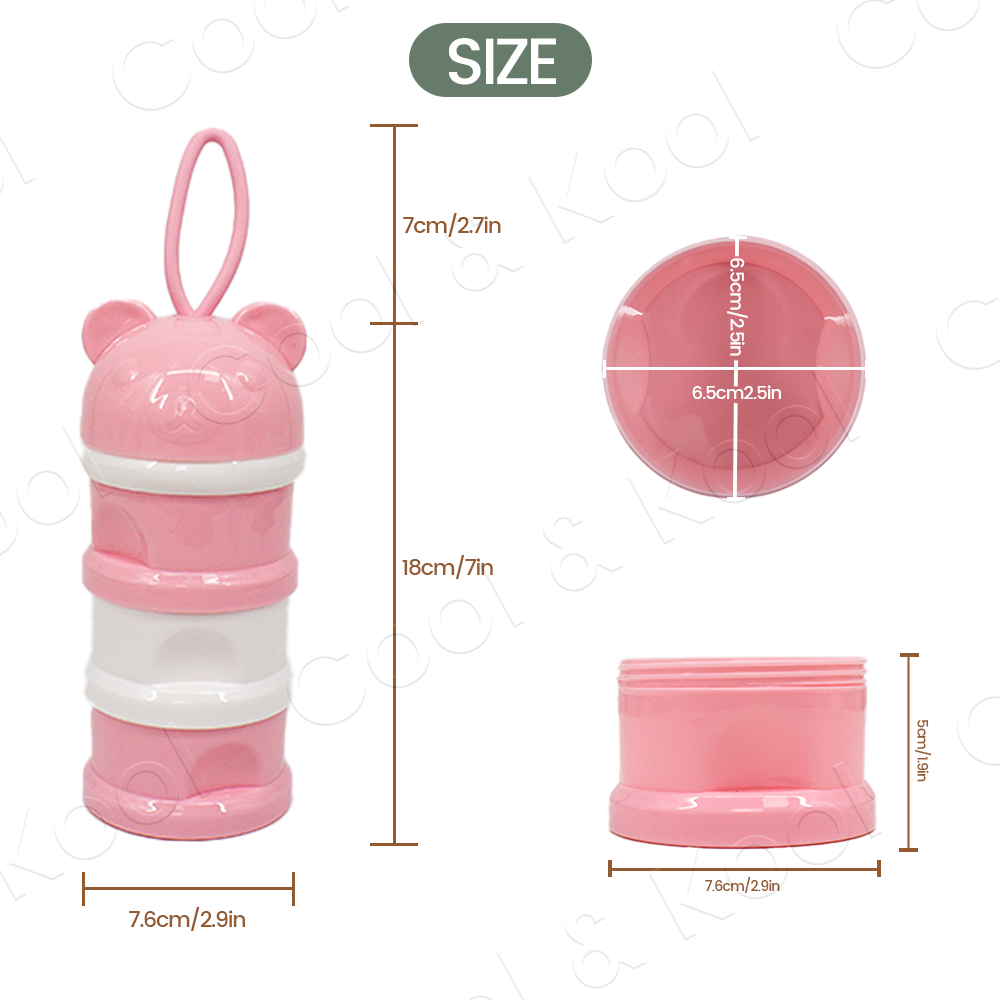 3 Katmanlı Taşınabilir Mama Ha - Formula Dispenser Portable incelemesi ve fiyatı