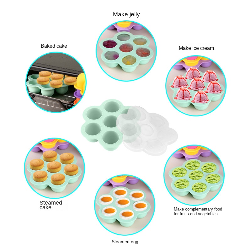 7 Bölmeli Yeniden Kullanılabil - Freezer Tray Baby incelemesi ve fiyatı