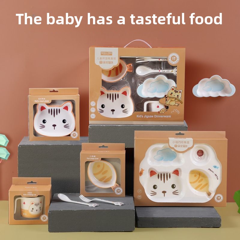 Karikatür Kedi Çocuk Sofra Tak - Baby Food Kitten incelemesi ve fiyatı