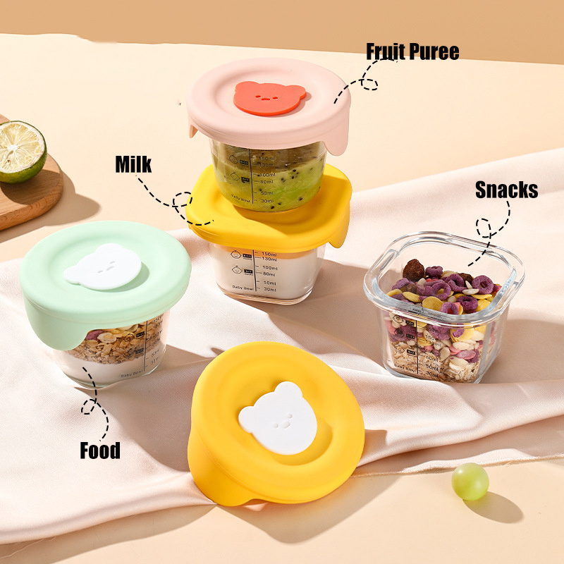180ml cam bebek maması saklama - Baby Food Glass Jars incelemesi ve fiyatı