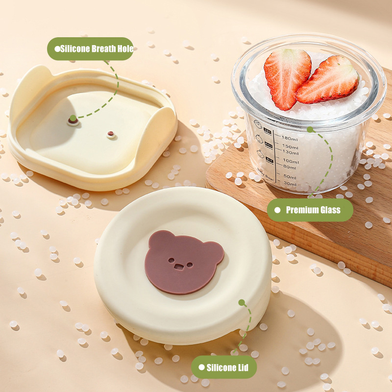 180ml cam bebek maması saklama - Baby Food Glass Jars incelemesi ve fiyatı