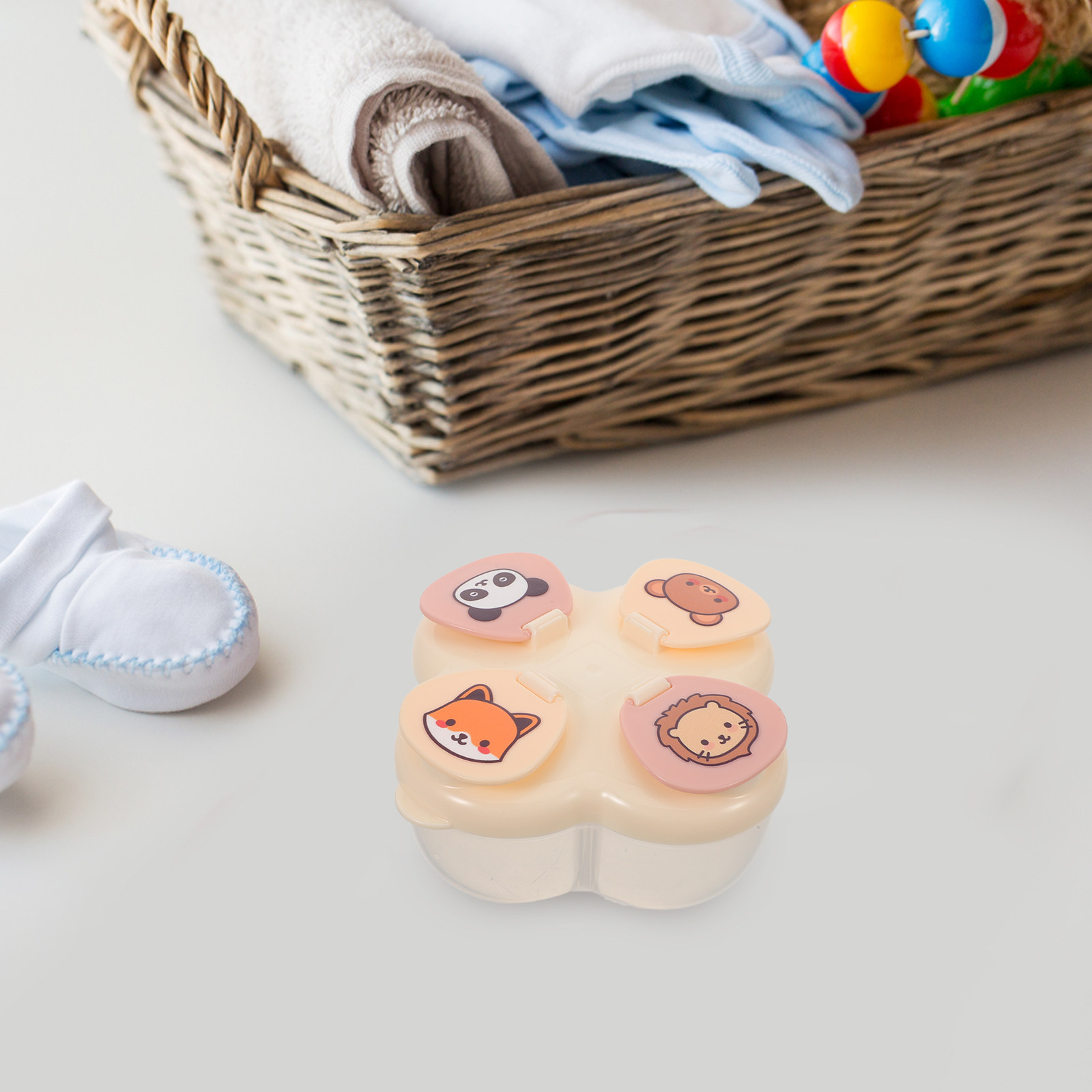 Taşınabilir Süt Tozu Kabı Bebe - Formula Dispenser Portable incelemesi ve fiyatı