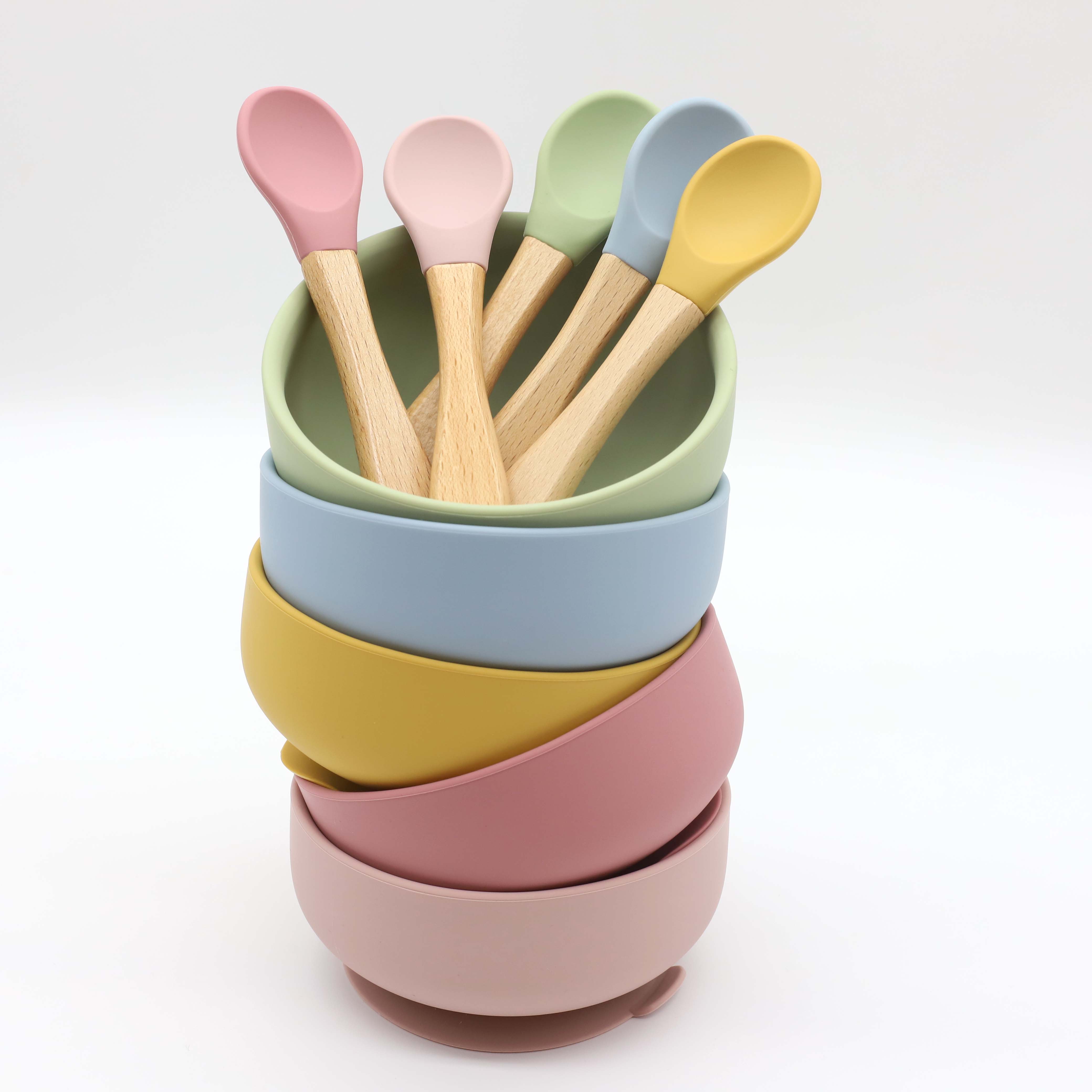 Vakumlu silikon kase, ahşap sa - Baby Food Kit incelemesi ve fiyatı
