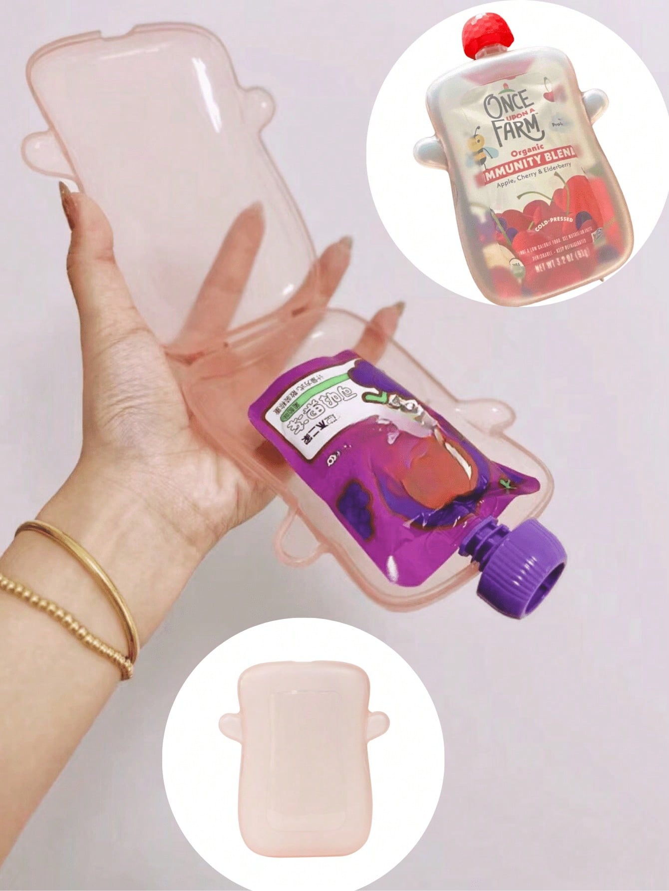 Sıkışmaz Meyve Püresi Kutusu v - Baby Puree Pouch incelemesi ve fiyatı