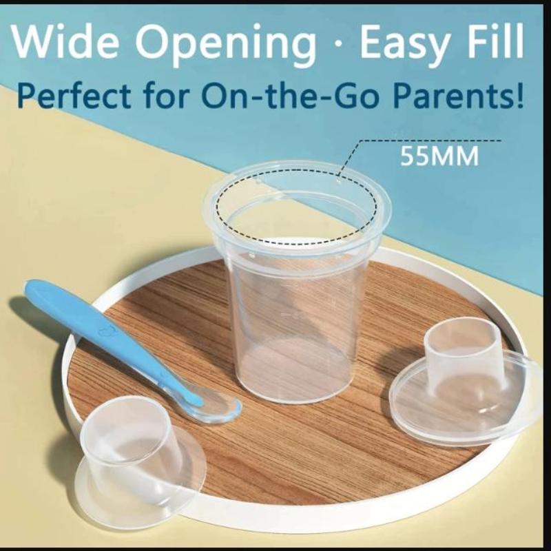 6PPC 80ML Bebek Süt Tozu Dağıt - Baby Food Dispenser incelemesi ve fiyatı