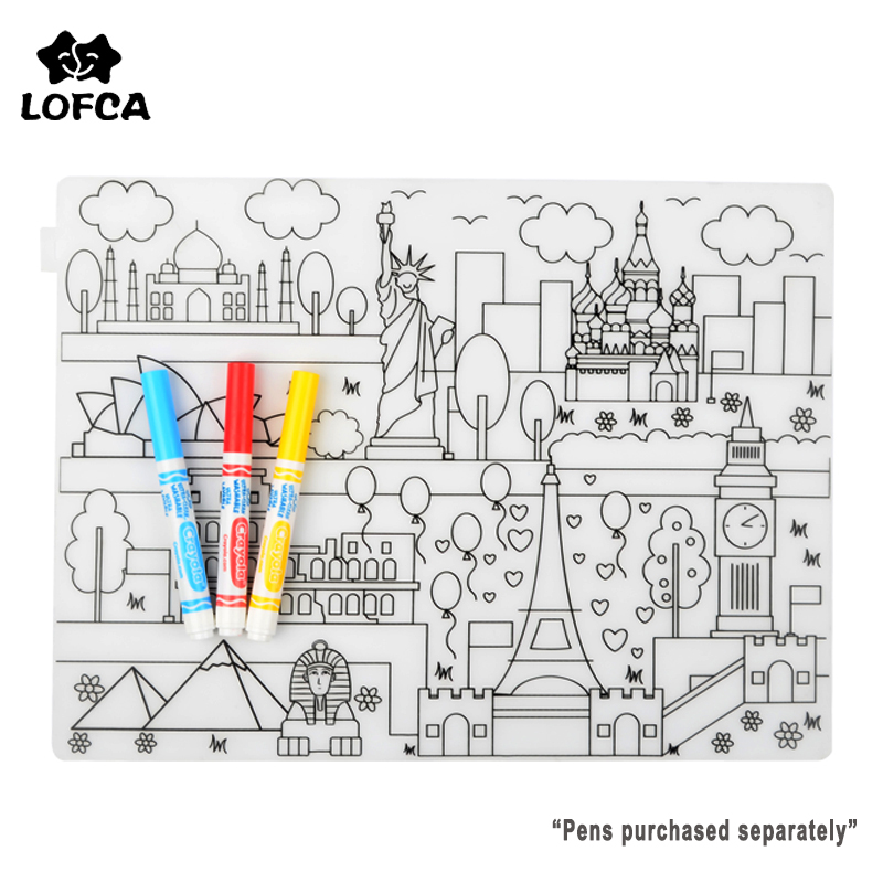 Silikon bebek Placemat 1 adet  - Baby Food Kit incelemesi ve fiyatı