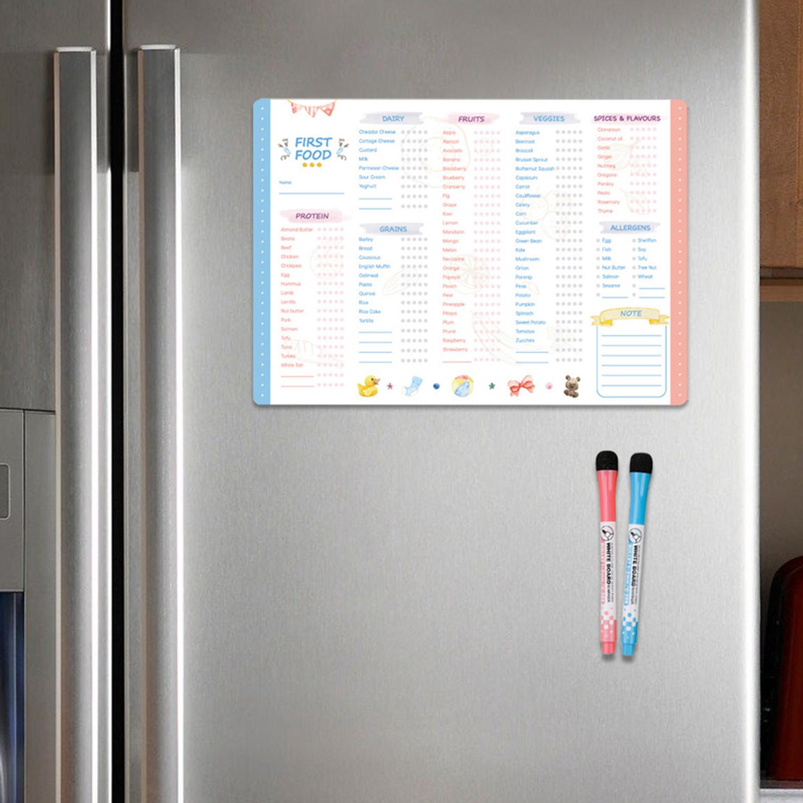 İlk Gıdalar Tablosu Manyetik B - Baby Food Checklist incelemesi ve fiyatı