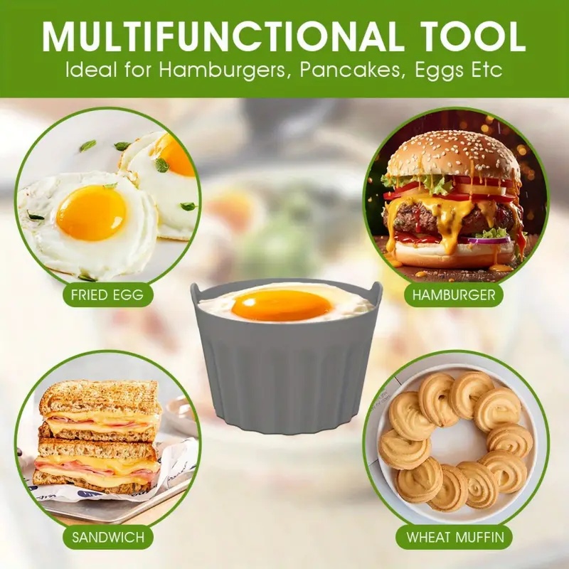 4 adet silikon hava fritözü pi - Baby Food Egg incelemesi ve fiyatı