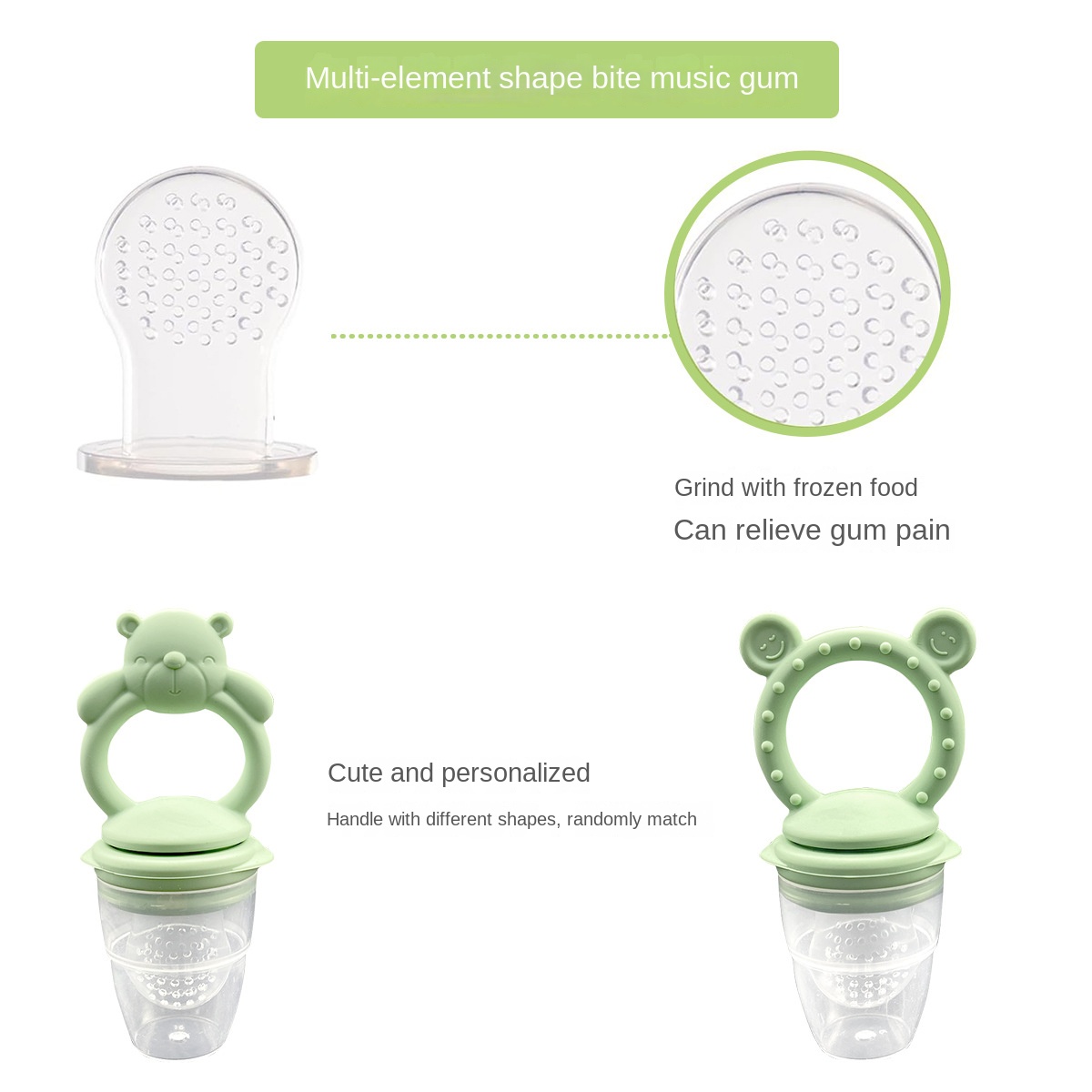 Gıda sınıfı silikon bebek diş  - Baby Food Guide incelemesi ve fiyatı